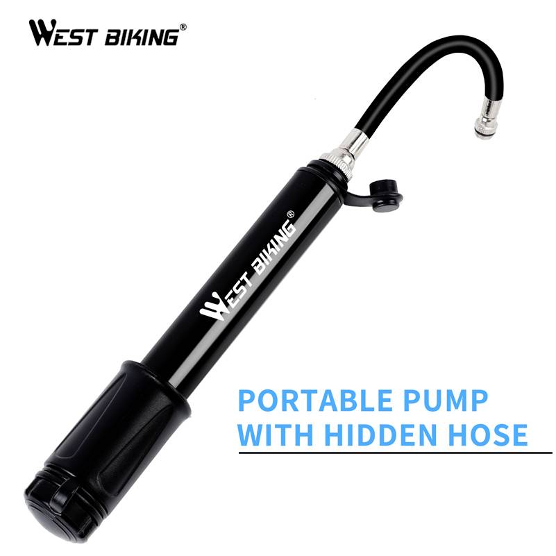 WBP Alu-Minipumpe Schwarz