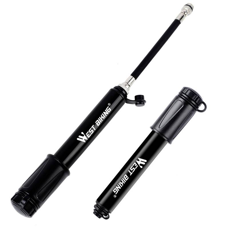 WBP Alu-Minipumpe Schwarz