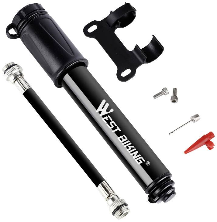WBP Alu-Minipumpe Schwarz