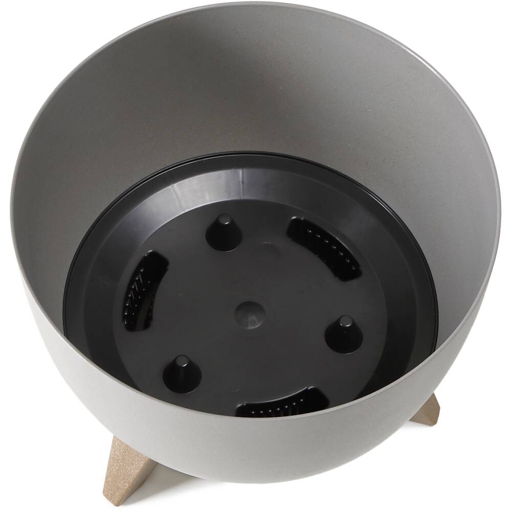 Siena Garden LA922-27 M82587Pflanzgefäß Kunststoff Grau