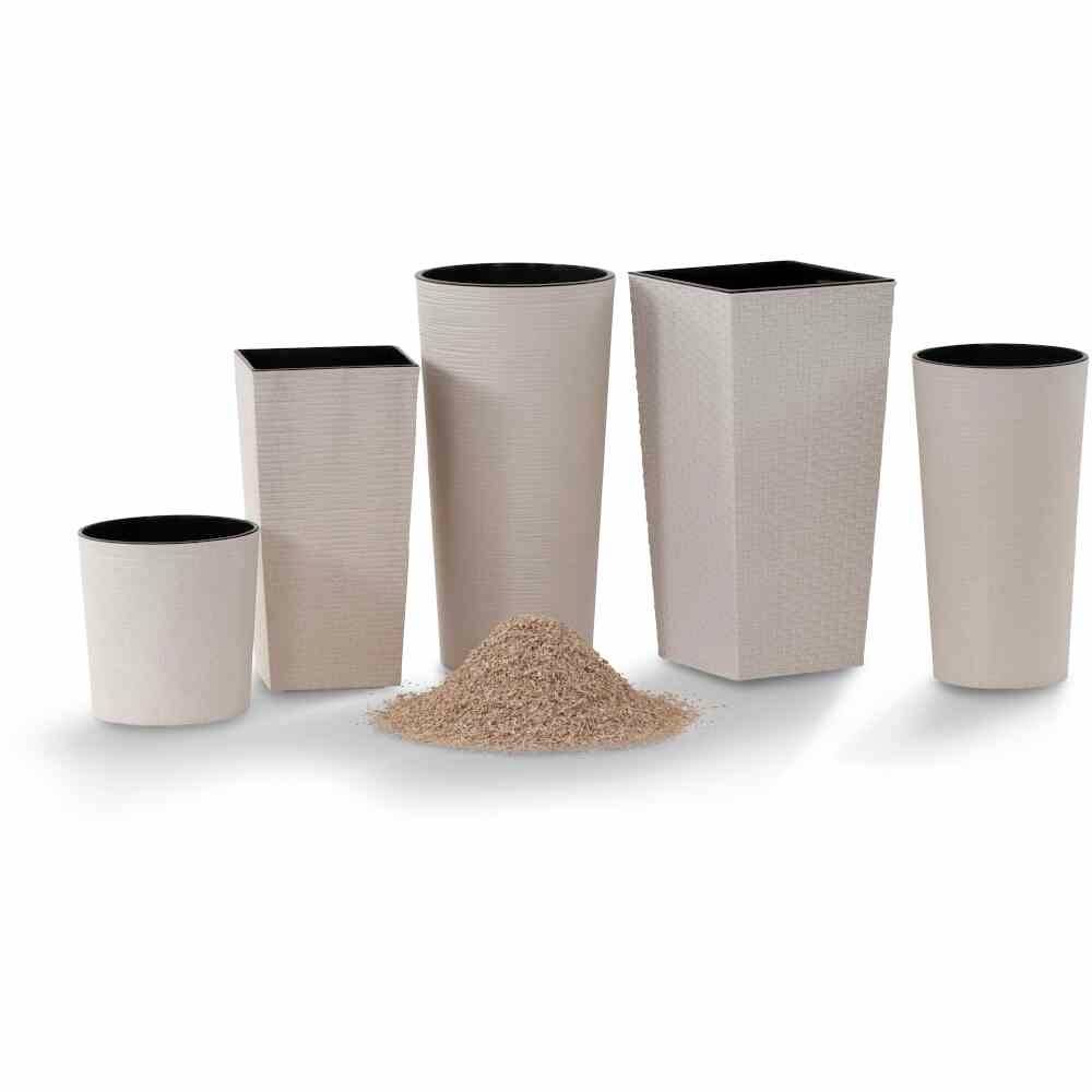 Siena Garden 831_05 83105Pflanzgefäß Kunststoff Weiß