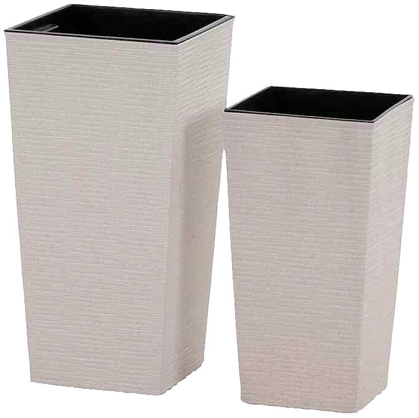 Siena Garden 832_05 83205Pflanzgefäß Kunststoff Weiß