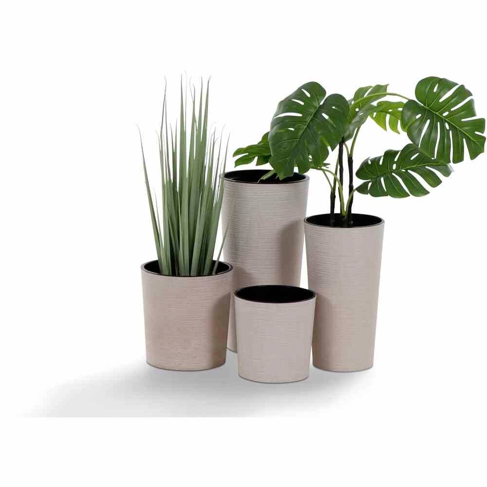 Siena Garden 844_05 84405Pflanzgefäß Kunststoff Weiß