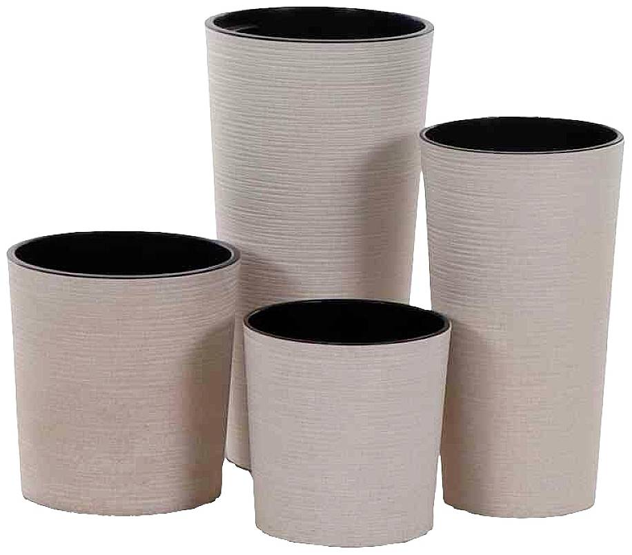 Siena Garden 844_05 84405Pflanzgefäß Kunststoff Weiß