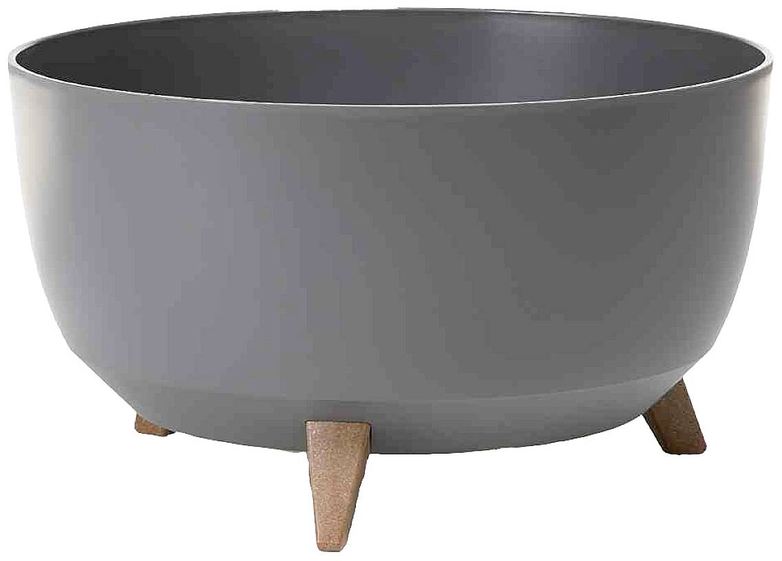 Siena Garden LA882-82 M82581Pflanzgefäß Kunststoff Anthrazit