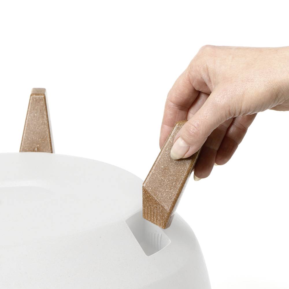 Siena Garden LA881-05 M82583Pflanzgefäß Kunststoff Weiß