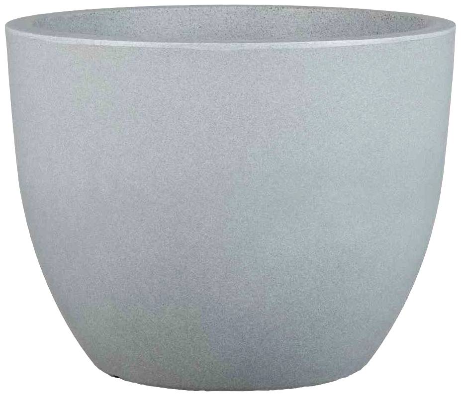 Siena Garden 42-50-51-GA 425051GA Pflanzgefäß Kunststoff Stein-Grau