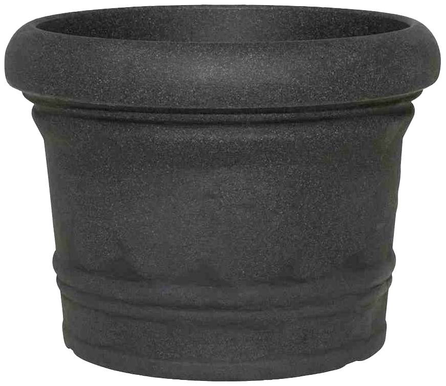 Siena Garden 41-45-02-GA 414502GA Pflanzgefäß Kunststoff Anthrazit