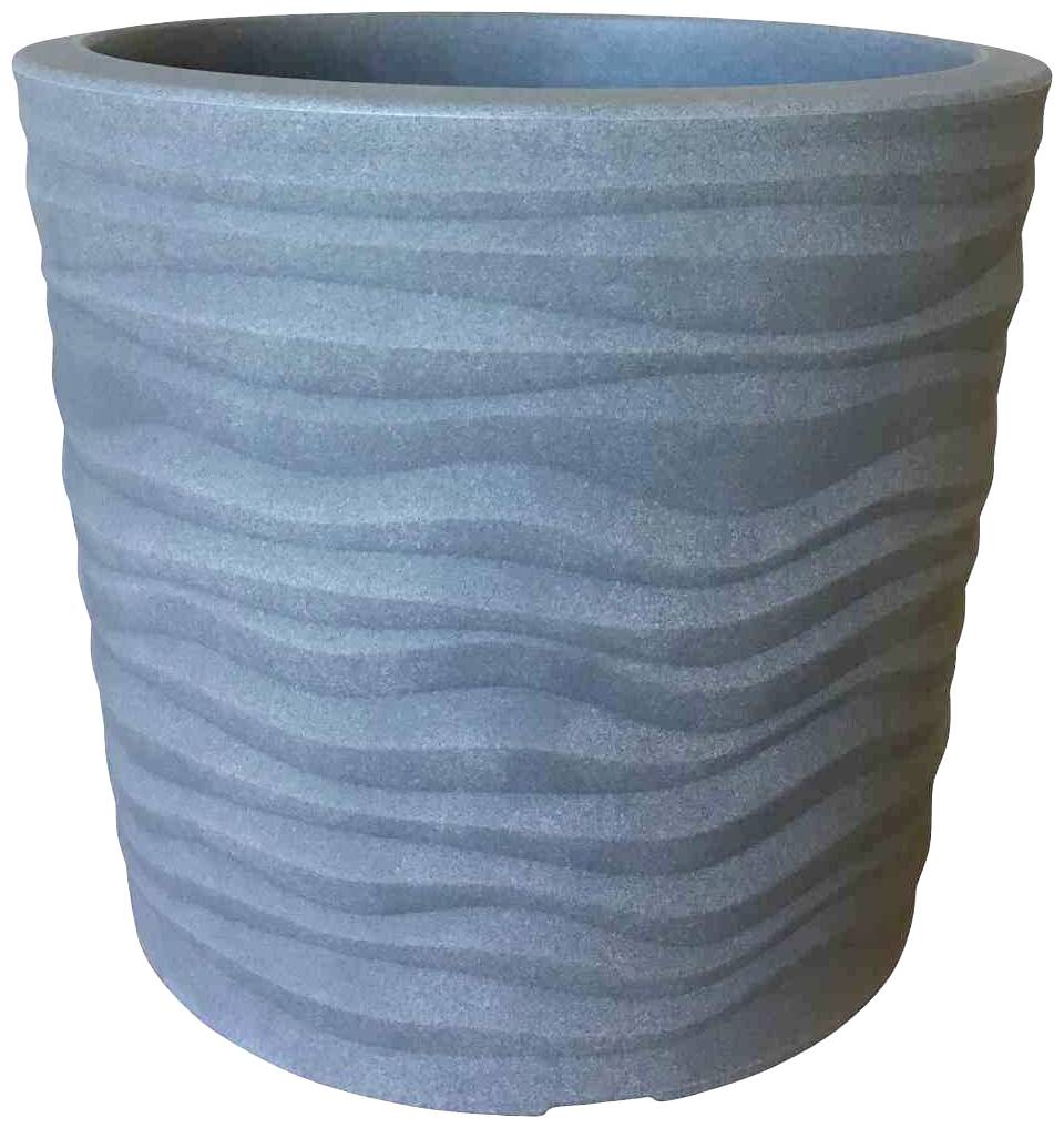 Siena Garden 45-35-51-GA 453551GA Pflanzgefäß Kunststoff Grau