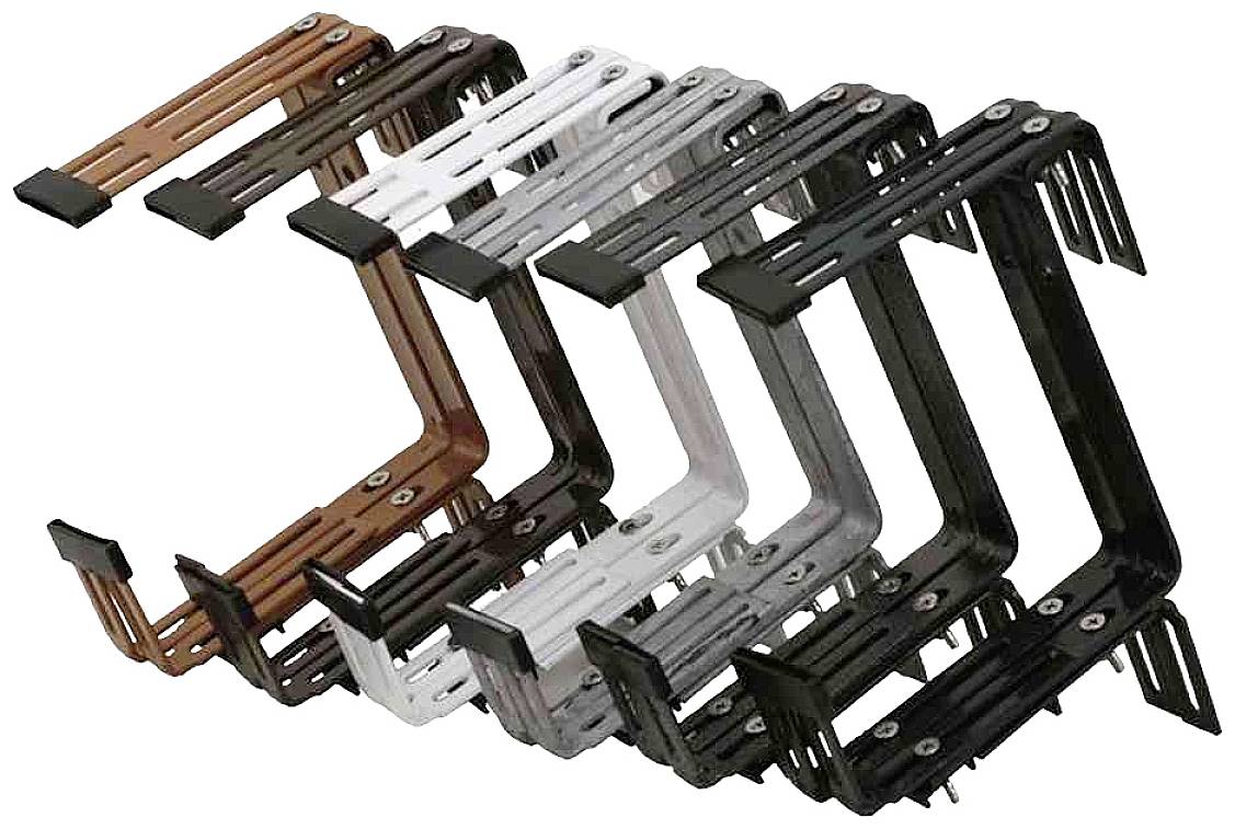 Siena Garden 897634 897634 Blumenkastenhalter Eisen Anthrazit