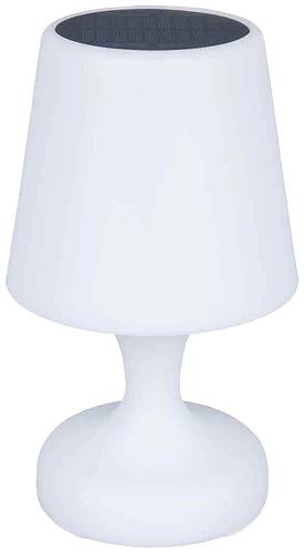 Siena Garden Solar-Tischlampe L92652 L92652 LED 0.3W Warmweiß Weiß