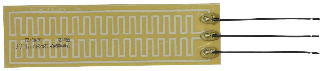 Thermo TECH Polyester Heizfolie 12 V, 24 V 10 W (L x B) 190 mm x 55 mm