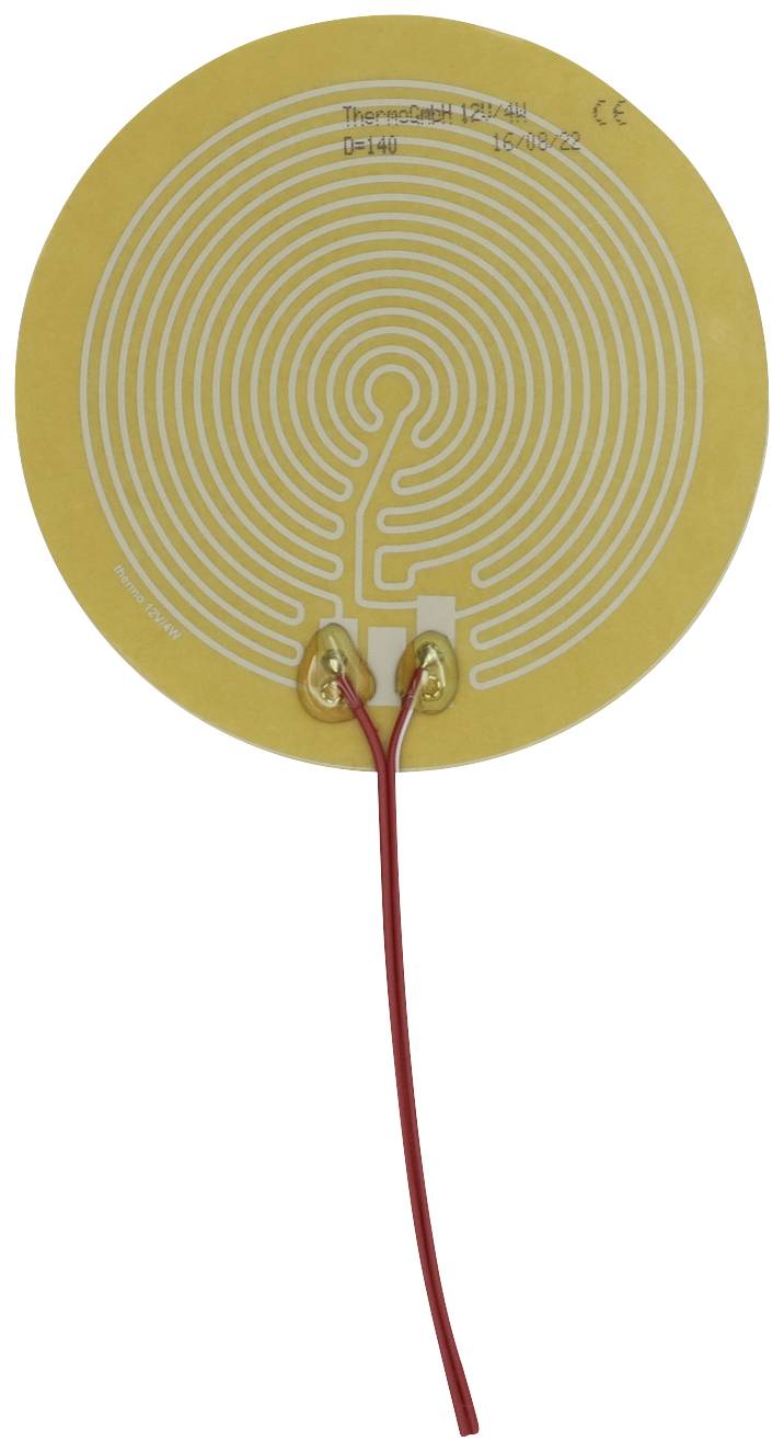 Thermo TECH Polyester Heizfolie 12 V 4 W (Ø) 140 mm