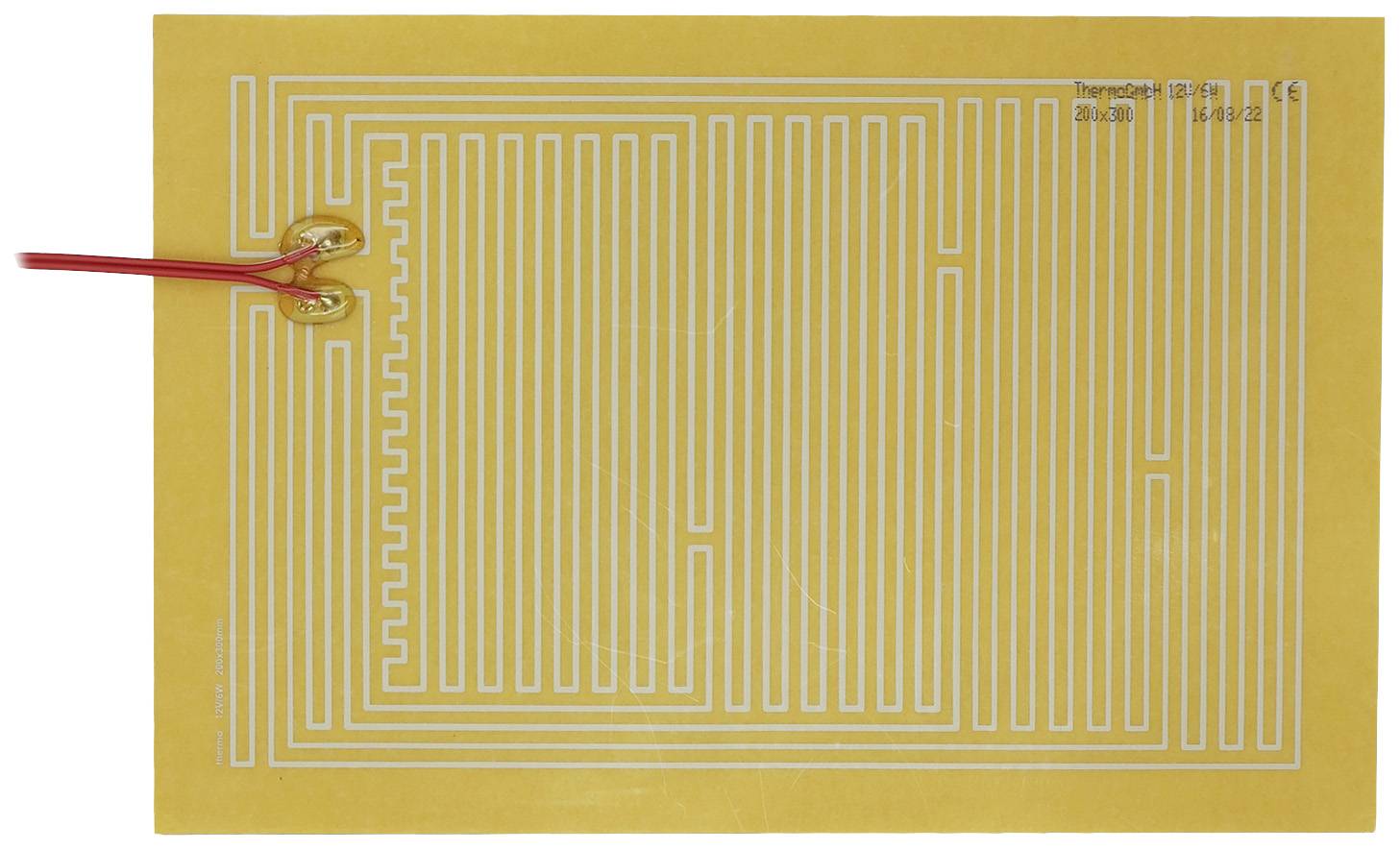 Thermo TECH Polyester Heizfolie 12V 6W (L x B) 300mm x 200mm