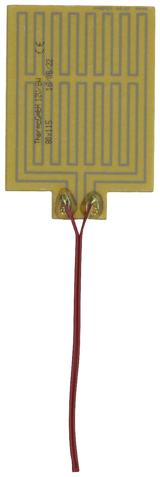 Thermo TECH Polyester Heizfolie 12 V 8 W (L x B) 115 mm x 80 mm