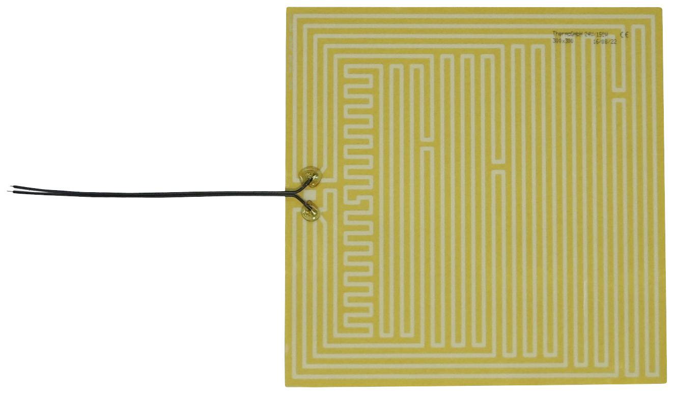 Thermo TECH Polyester Heizfolie 24V 150W (L x B) 300mm x 300mm