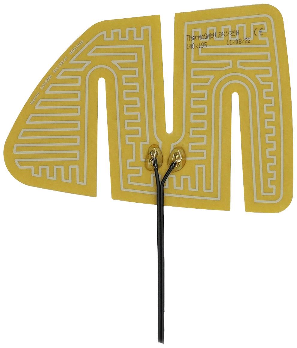 Thermo TECH Polyester Heizfolie 24 V 20 W (L x B) 195 mm x 140 mm