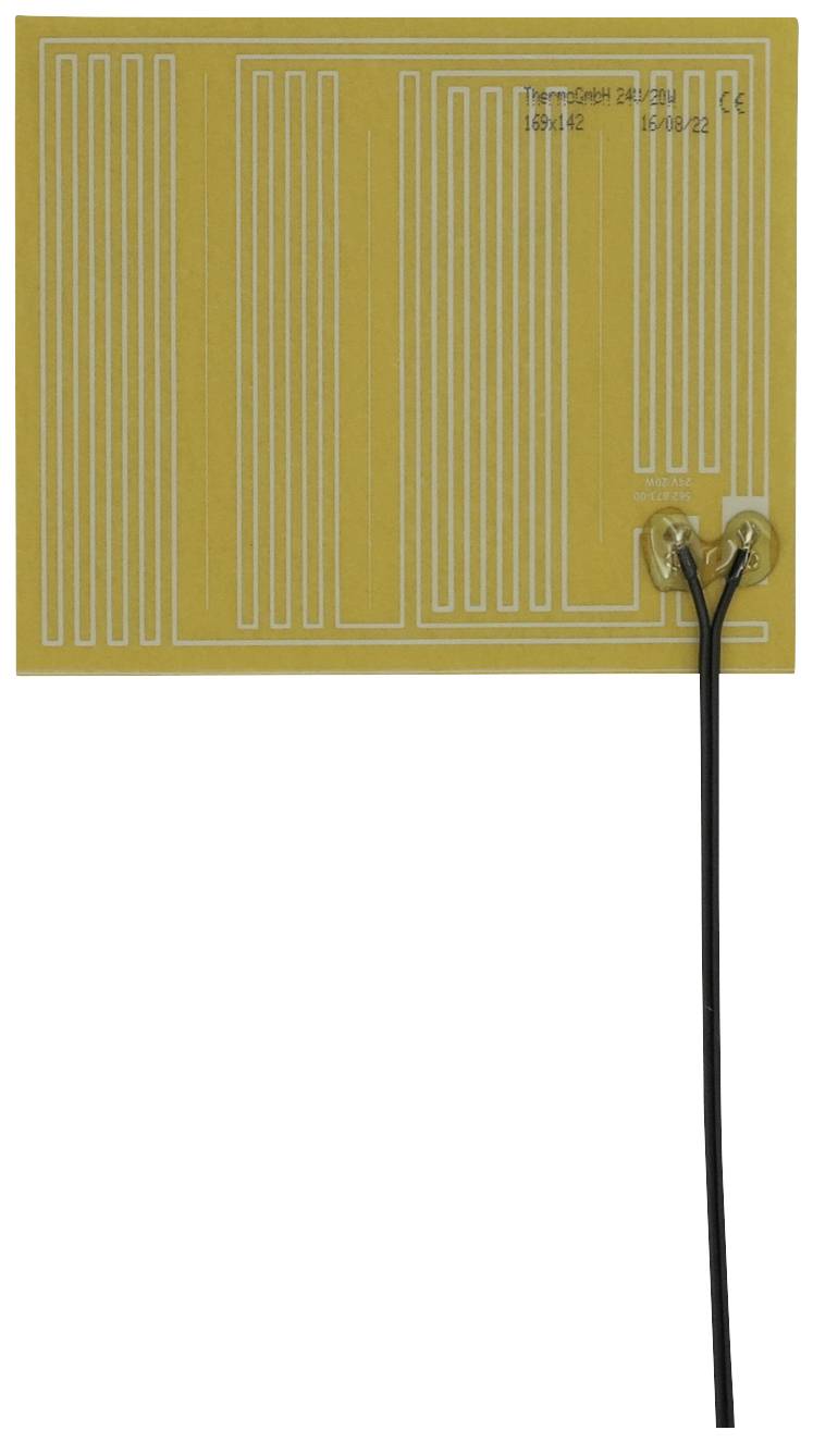Thermo TECH Polyester Heizfolie 24V 20W (L x B) 142mm x 169mm