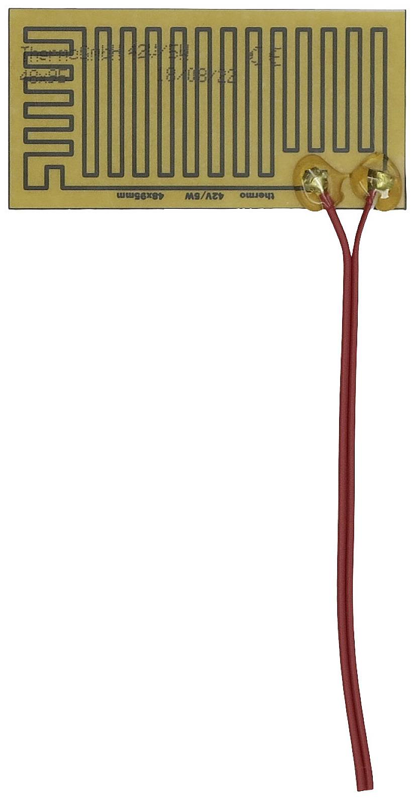 Thermo TECH Polyester Heizfolie 42 V 5 W (L x B) 95 mm x 48 mm