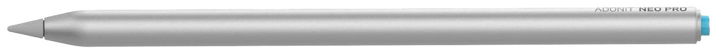 Adonit Neo Pro Stylus Touchpen Bluetooth, wiederaufladbar Silber