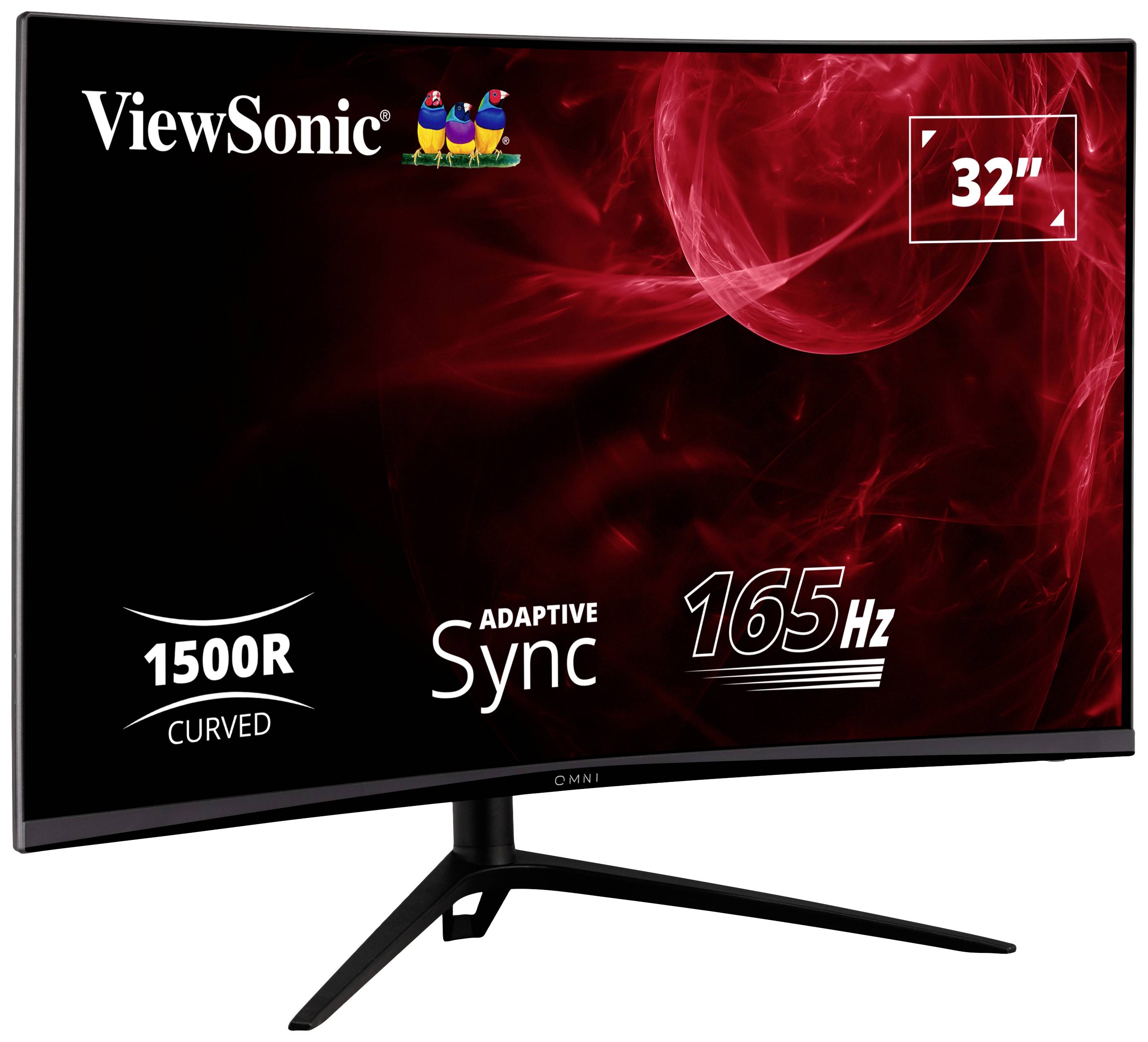 Viewsonic VX3218-PC-MHDJ LED-Monitor EEK F (A - G) 81.3cm (32 Zoll) 1920 x 1080 Pixel 16:9 1 ms HDMI®, DisplayPort, Audio, stereo