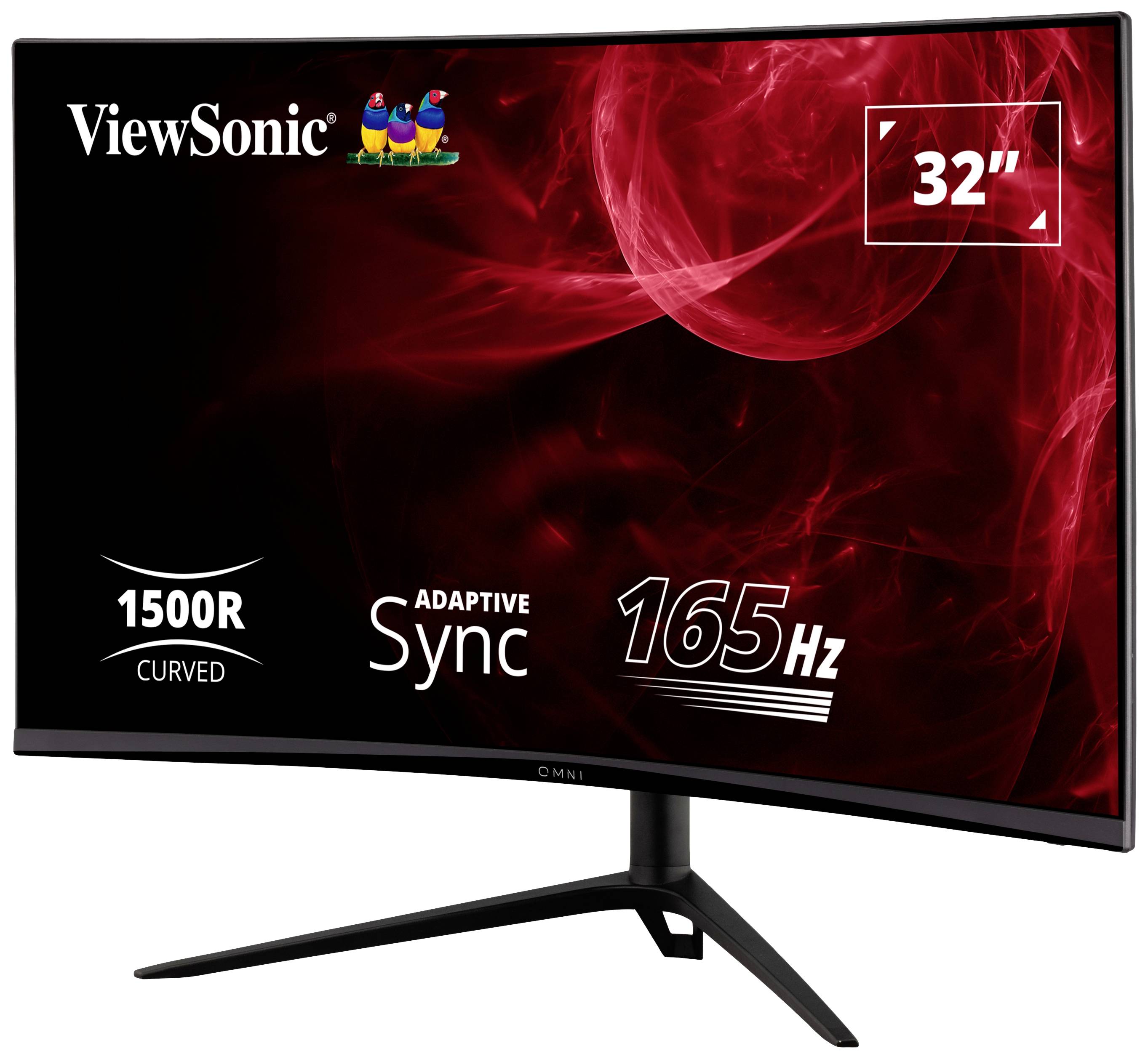 Viewsonic VX3218-PC-MHDJ LED-Monitor EEK F (A - G) 81.3cm (32 Zoll) 1920 x 1080 Pixel 16:9 1 ms HDMI®, DisplayPort, Audio, stereo