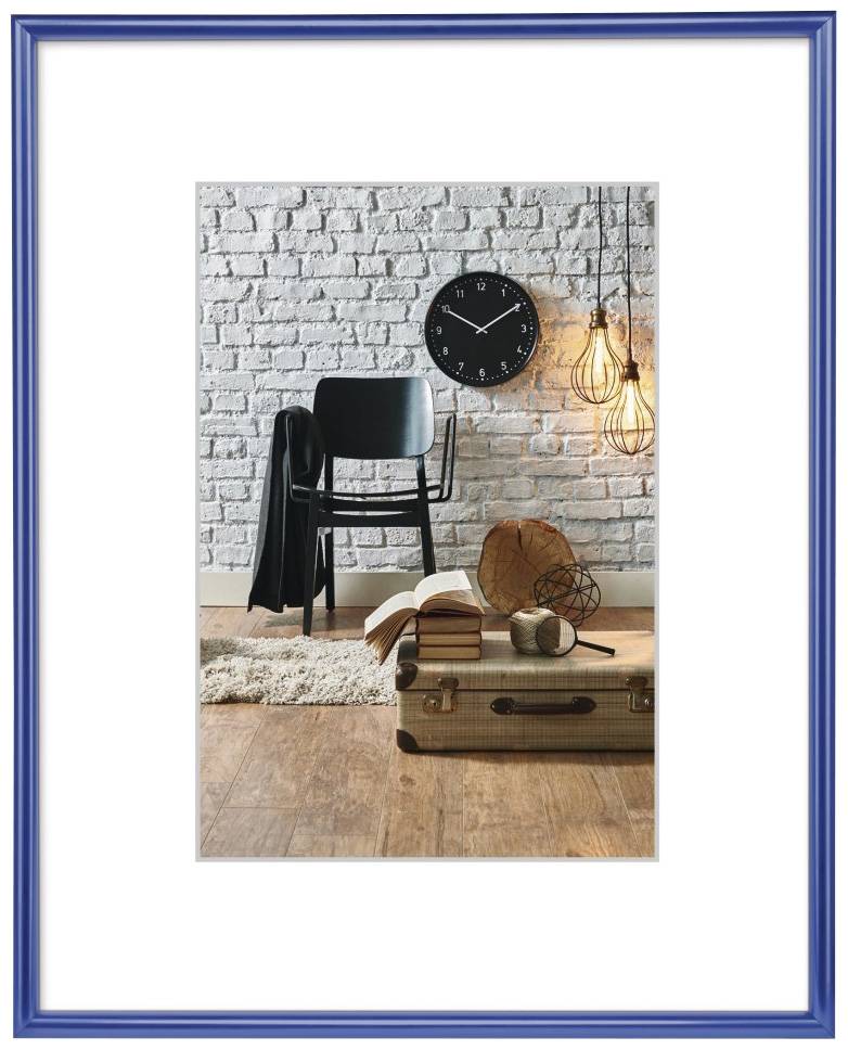 Hama 00061657 Bilder Wechselrahmen Papierformat: DIN A3 (B x H x T) 310 x 430 x 15mm Blau