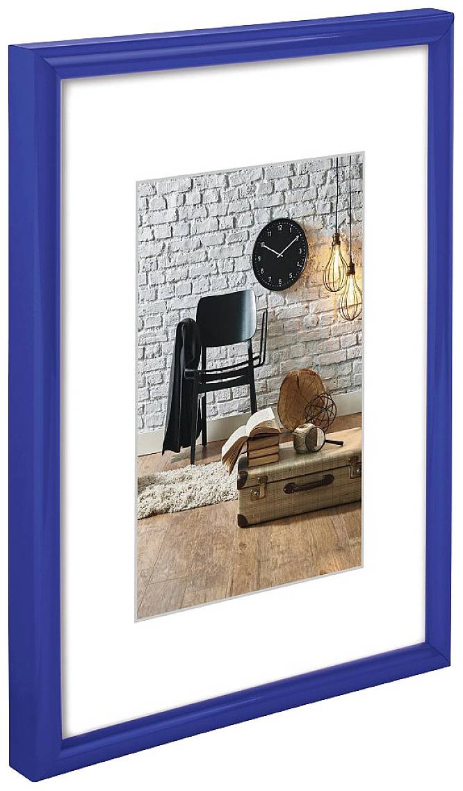 Hama 00061657 Bilder Wechselrahmen Papierformat: DIN A3 (B x H x T) 310 x 430 x 15 mm Blau