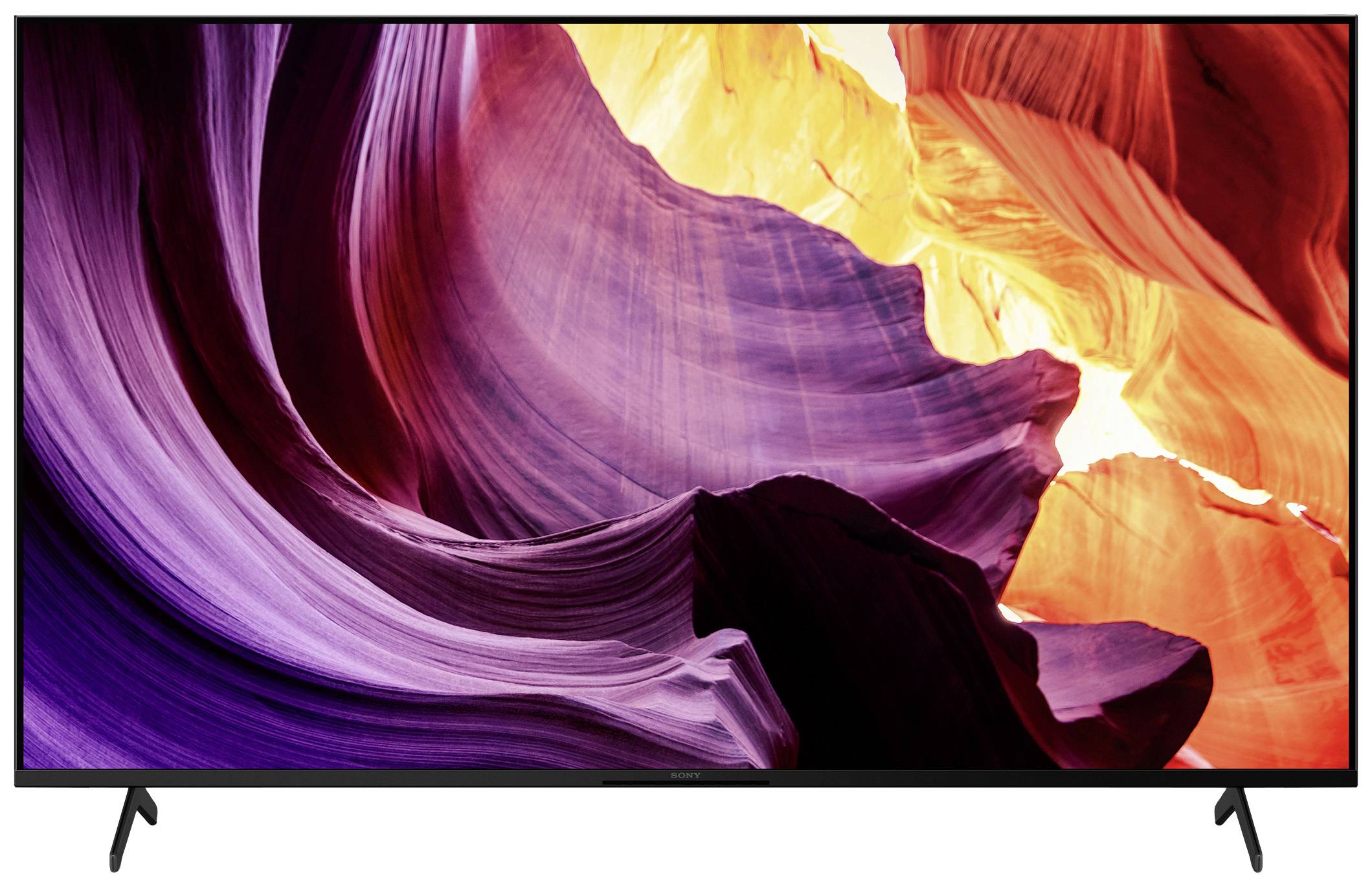 Sony KD65X80K LED-TV 164 cm 65 Zoll EEK F (A - G) DVB-T2, DVB-C, DVB-S2, UHD, Smart TV, WLAN, PVR ready, CI+ Schwarz