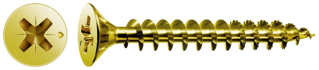 SPAX 1081020300163 Holzschraube 3 mm 16 mm Kreuzschlitz Pozidriv Stahl YELLOX 200 St.