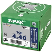 SPAX 1191010400403 Holzschraube 4mm 40mm T-STAR plus Stahl WIROX 200St. SPAX 1191010400403 Holzschraube 4mm 40mm T-STAR plus Stahl WIROX 200St.