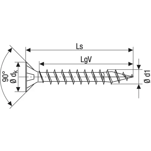 SPAX 1191010400403 Holzschraube 4mm 40mm T-STAR plus Stahl WIROX 200St. SPAX 1191010400403 Holzschraube 4mm 40mm T-STAR plus Stahl WIROX 200St.