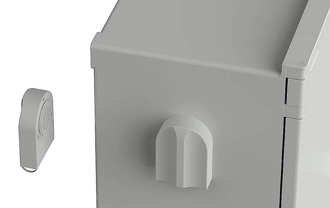 Bopla PS VE XL Polysafe Belüftungselement XL 42600420 Belüftungselement (L x B x H) 25 x 28 x 10 mm