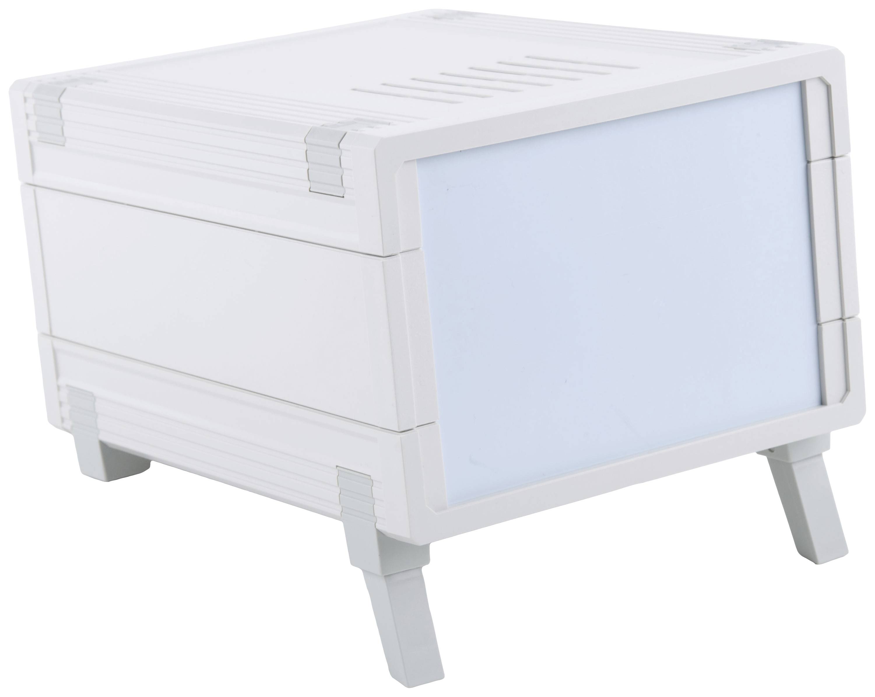 Bopla UM 32018 L SET Tisch-Gehäuse (L x B x H) 157.50 x 198.90 x 108 mm ABS Lichtgrau (RAL 7035) 1