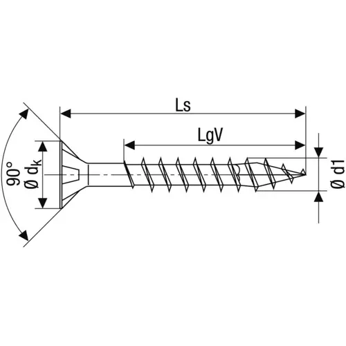 SPAX 1191010500803 Holzschraube 5mm 80mm T-STAR plus Stahl WIROX 100St. SPAX 1191010500803 Holzschraube 5mm 80mm T-STAR plus Stahl WIROX 100St.