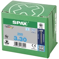 SPAX 1197000300303 Holzschraube 3mm 30mm T-STAR plus 88091 Edelstahl A2 200St. SPAX 1197000300303 Holzschraube 3mm 30mm T-STAR plus 88091 Edelstahl A2 200St.