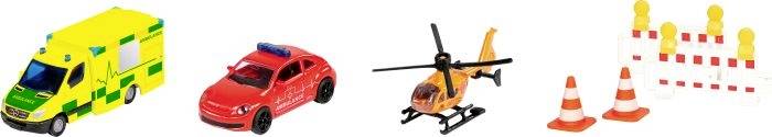 SIKU PKW Modell Rettungs-Set Fertigmodell PKW Modell