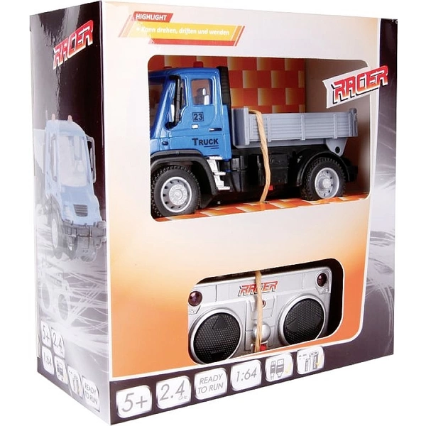 Vedes 0033775750 Racer R/C Geländefahrzeug mit Bühne 2.4GHz 1:64 RC Einsteiger Modellauto Elektro Geländewagen Vedes 0033775750 Racer R/C Geländefahrzeug mit Bühne 2.4GHz 1:64 RC Einsteiger Modellauto Elektro Geländewagen