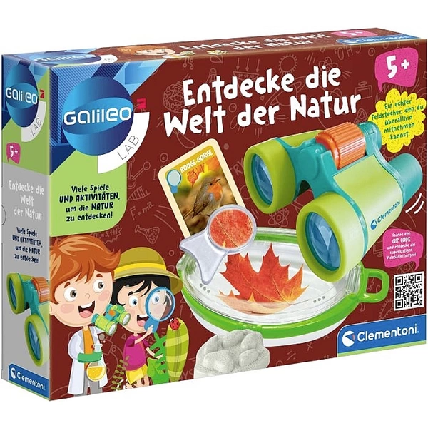 Clementoni 59267 Galileo - Entdecke die Welt der Natur (5+) Abenteuer-Box ab 5 Jahre Clementoni 59267 Galileo - Entdecke die Welt der Natur (5+) Abenteuer-Box ab 5 Jahre