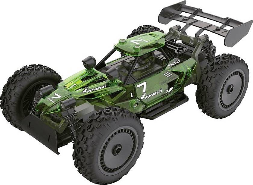 Amewi 22583 CoolRC DIY Razor Buggy grün 2WD 1:18 Bausatz 1:18 RC Modellauto Elektro Buggy