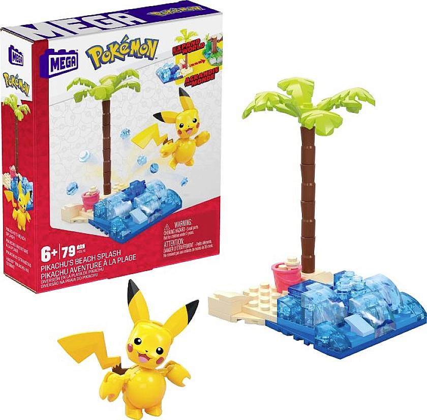Mattel Mega Construx Pokémon - Pikachu's Beach Blast HDL76