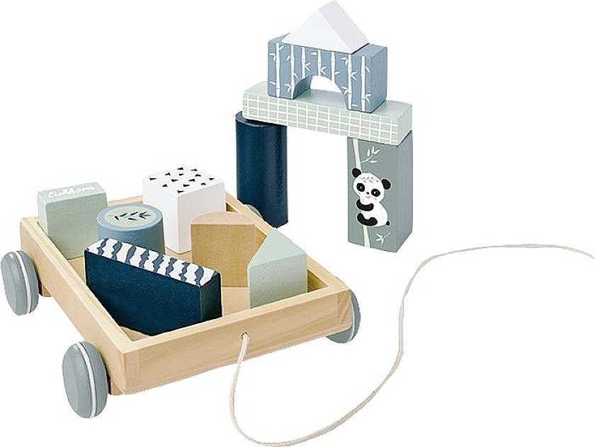 Simba Eichhorn Bauwagen Spielset