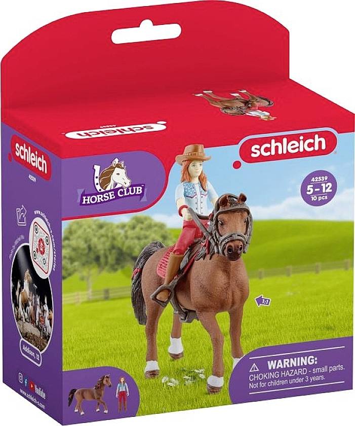 schleich® Horse Club 42539 Hannah & Cayenne
