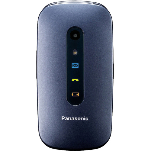 Panasonic KX-TU456 Senioren-Klapp-Handy Stoßfest Blau