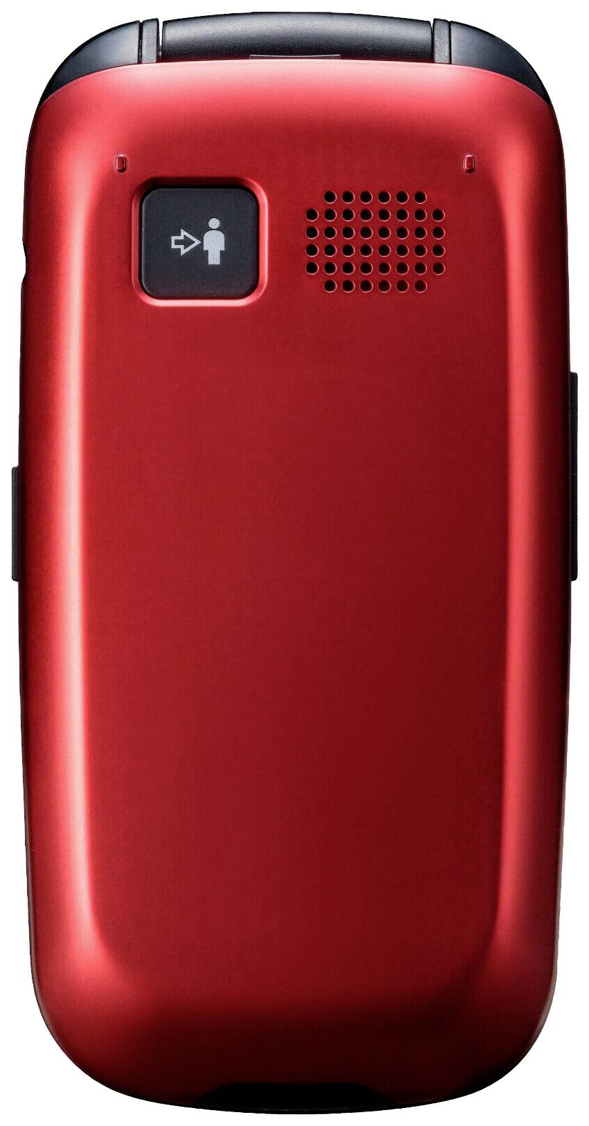 Panasonic KX-TU456 Senioren-Klapp-Handy Stoßfest Rot