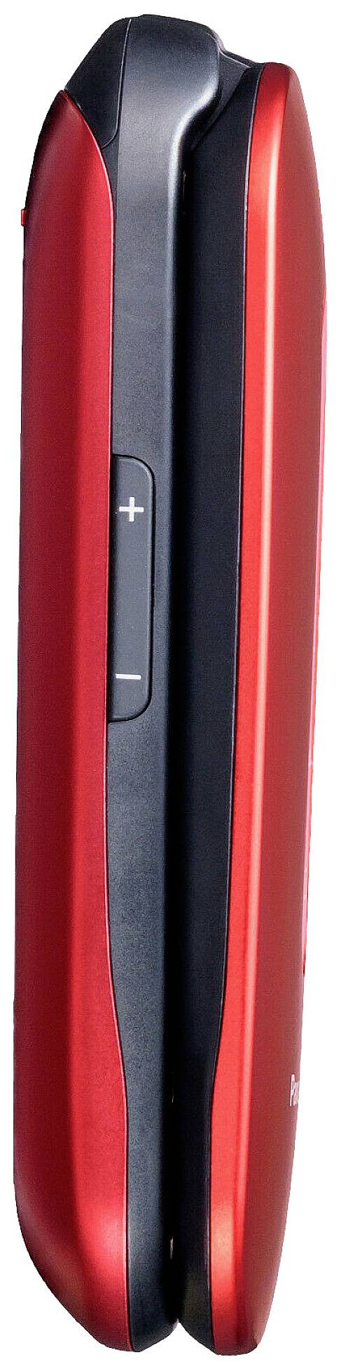 Panasonic KX-TU456 Senioren-Klapp-Handy Stoßfest Rot