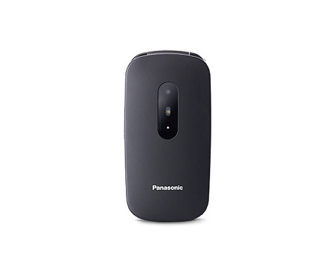 Panasonic KX-TU446 Senioren-Klapp-Handy Stoßfest Schwarz