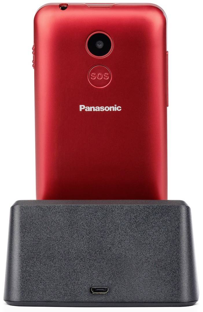 Panasonic KX-TU155 Senioren-Handy Rot