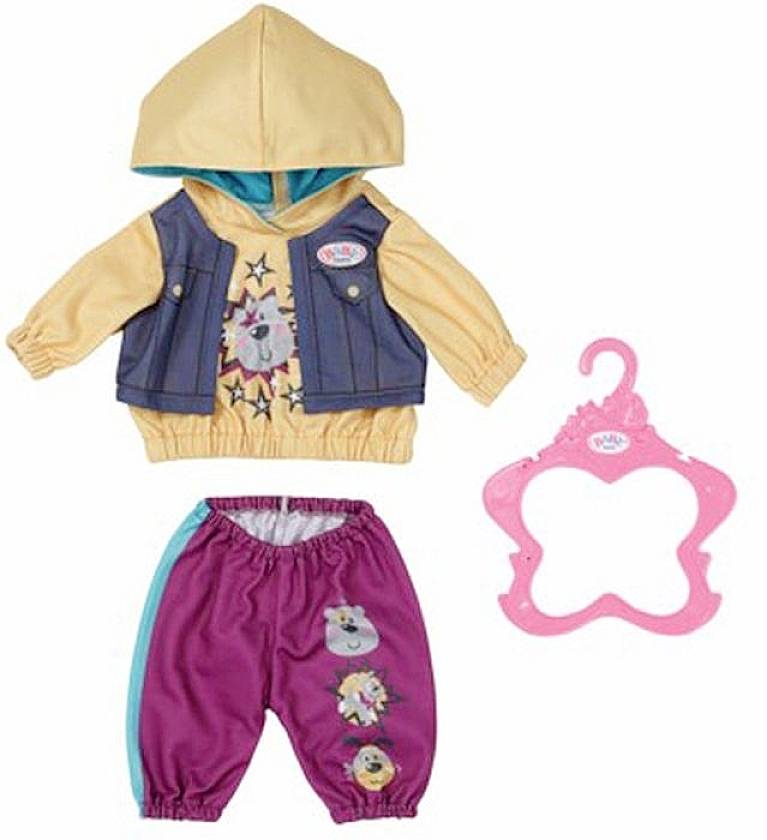 Baby Born Zapf Outfit mit Hoody 43cm 832615
