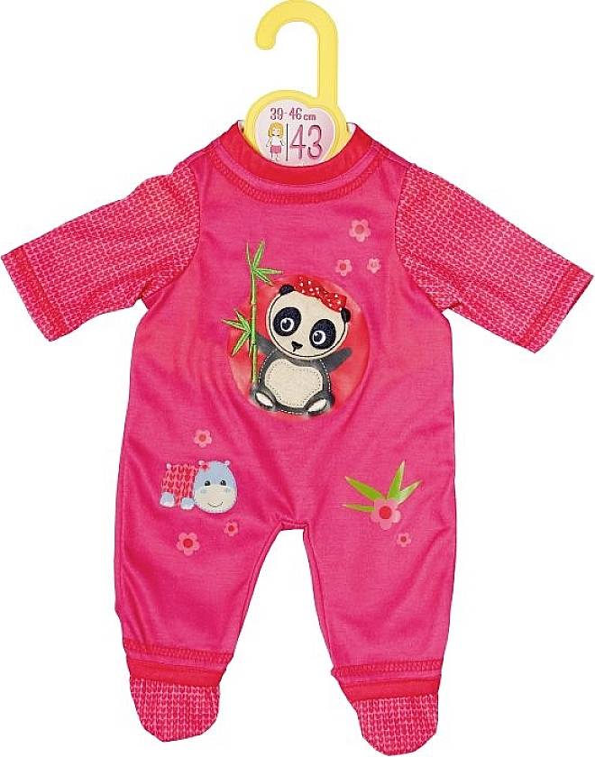 Dolly Moda Strampler mit Panda, 43cm